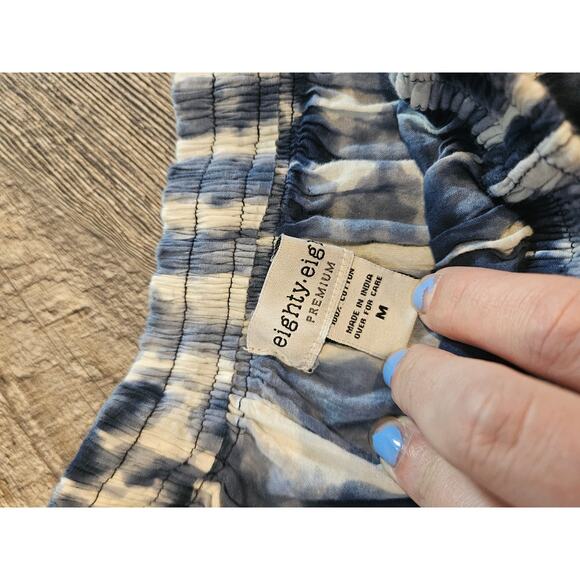 Eighty eight premium boutique tiered tiedye maxi skirt Women medium boho cottage - Picture 3 of 6